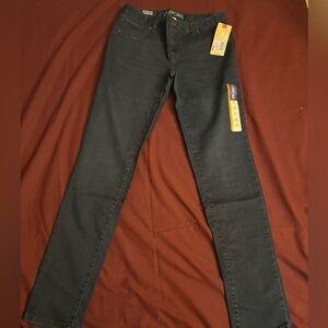 Cherokee girls size 16 super skinny black jeans with adjustable waist